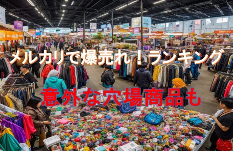 メルカリで爆売れ！売れるものランキング2025最新版｜意外な穴場商品も
